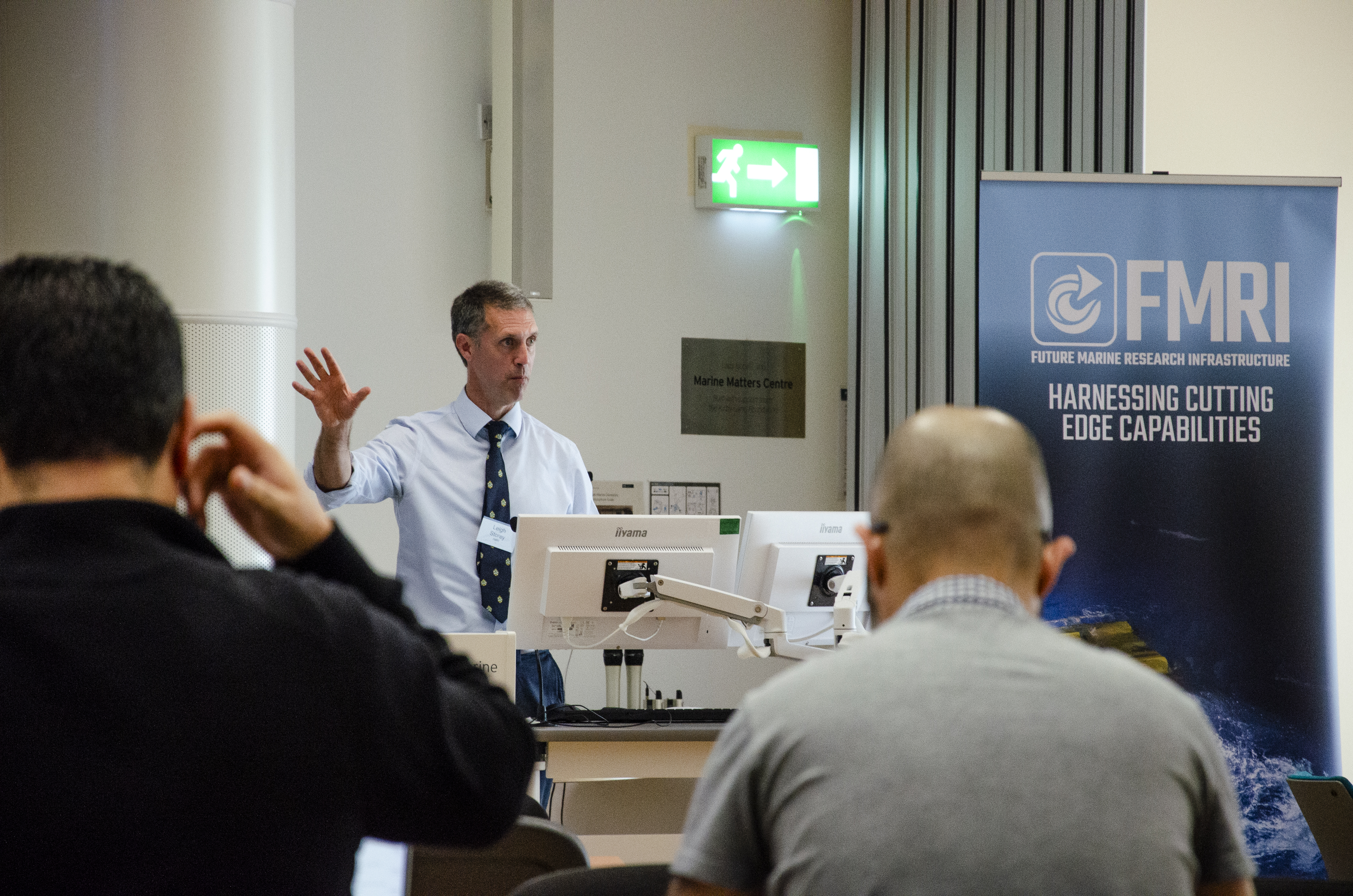 Leigh Storey, Senior Responsible Owner, FMRI opens day two of the workshop